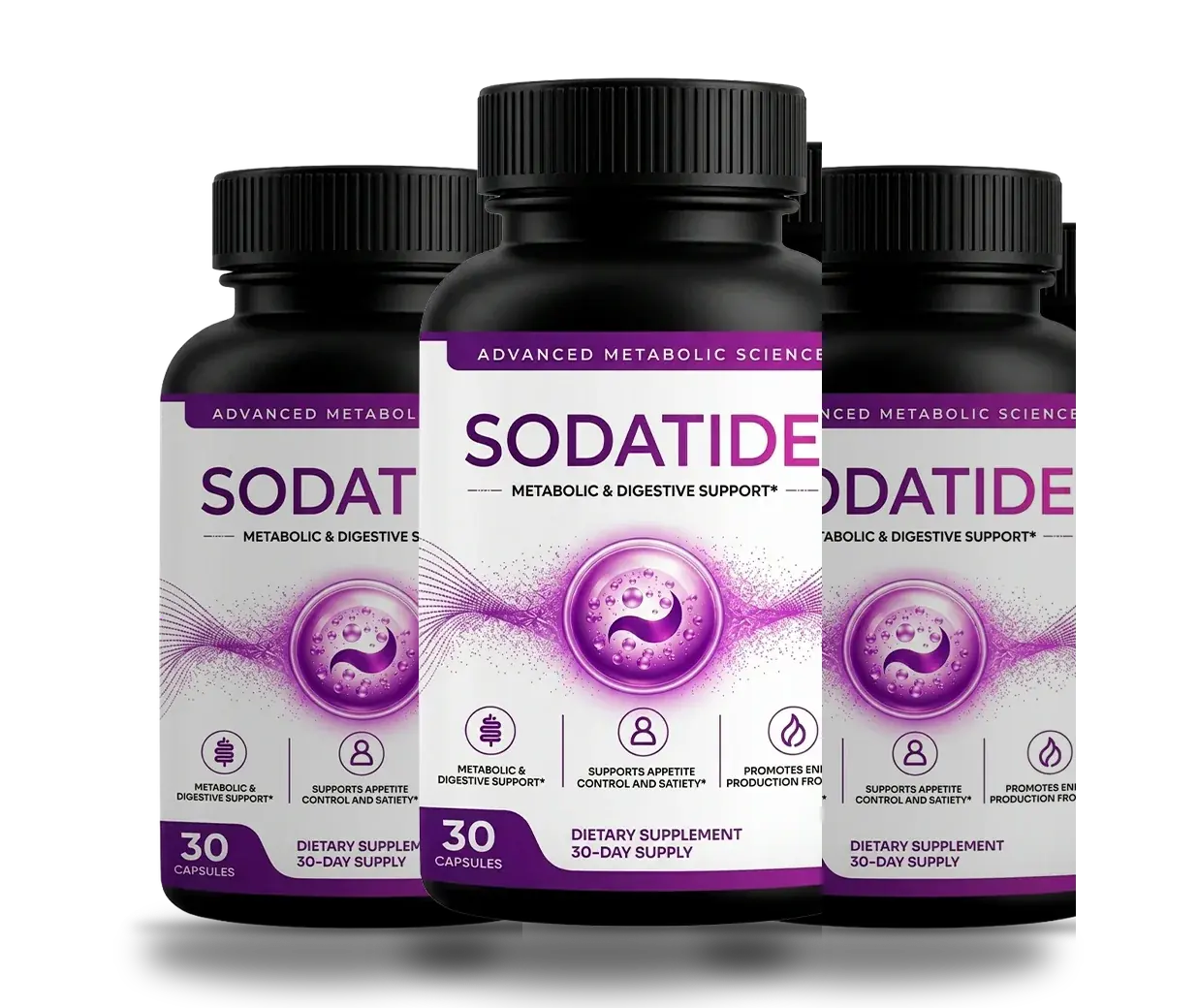 The SodaTide 3 bottles pack